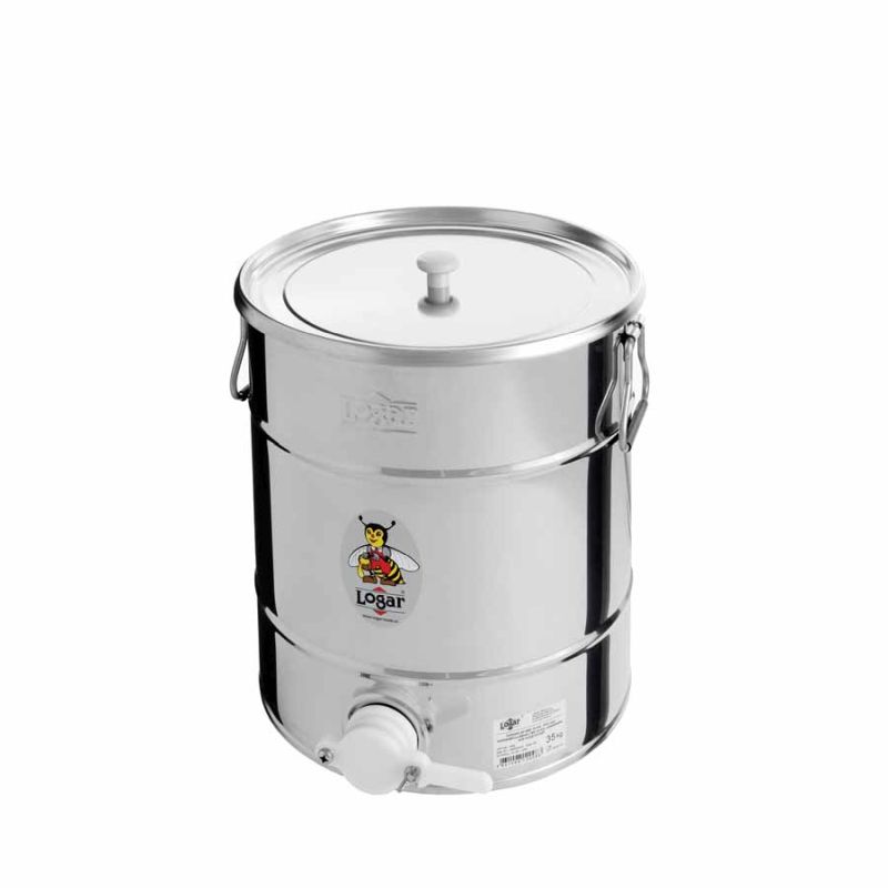 Cuve de remplissage Logar 35 kg, robinet plastique (Réf. 2008)